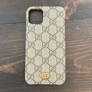 Gucci iphone 11 case, like new